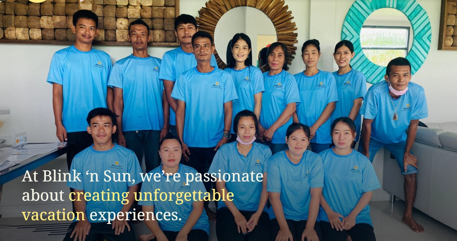 BlinknSun property management team in Phuket providing services for properties to invest in Southeast Asia.