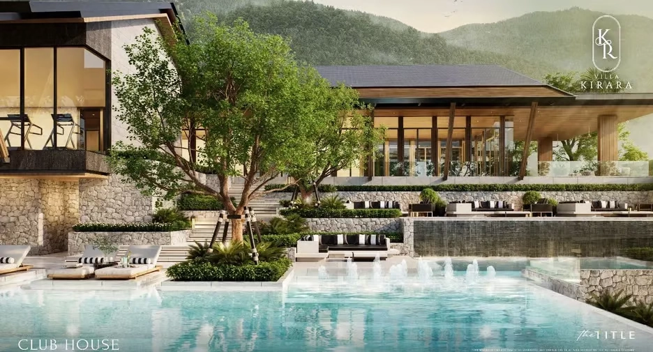 Luxury Villas in Phuket - Villa Kirara Clubhouse and Pool