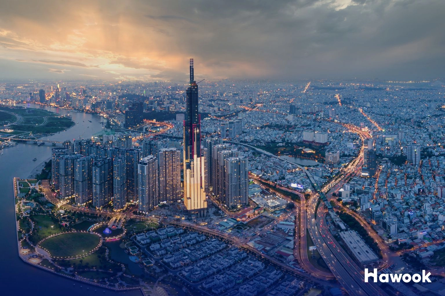 Ho Chi Minh City skyline in Vietnam as the country launches Vietnam’s New Property ID System to improve real estate transparency