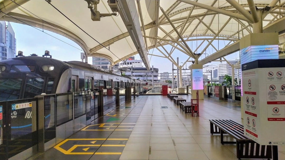Jakarta MRT station showing infrastructure impact on property prices in Southeast Asia