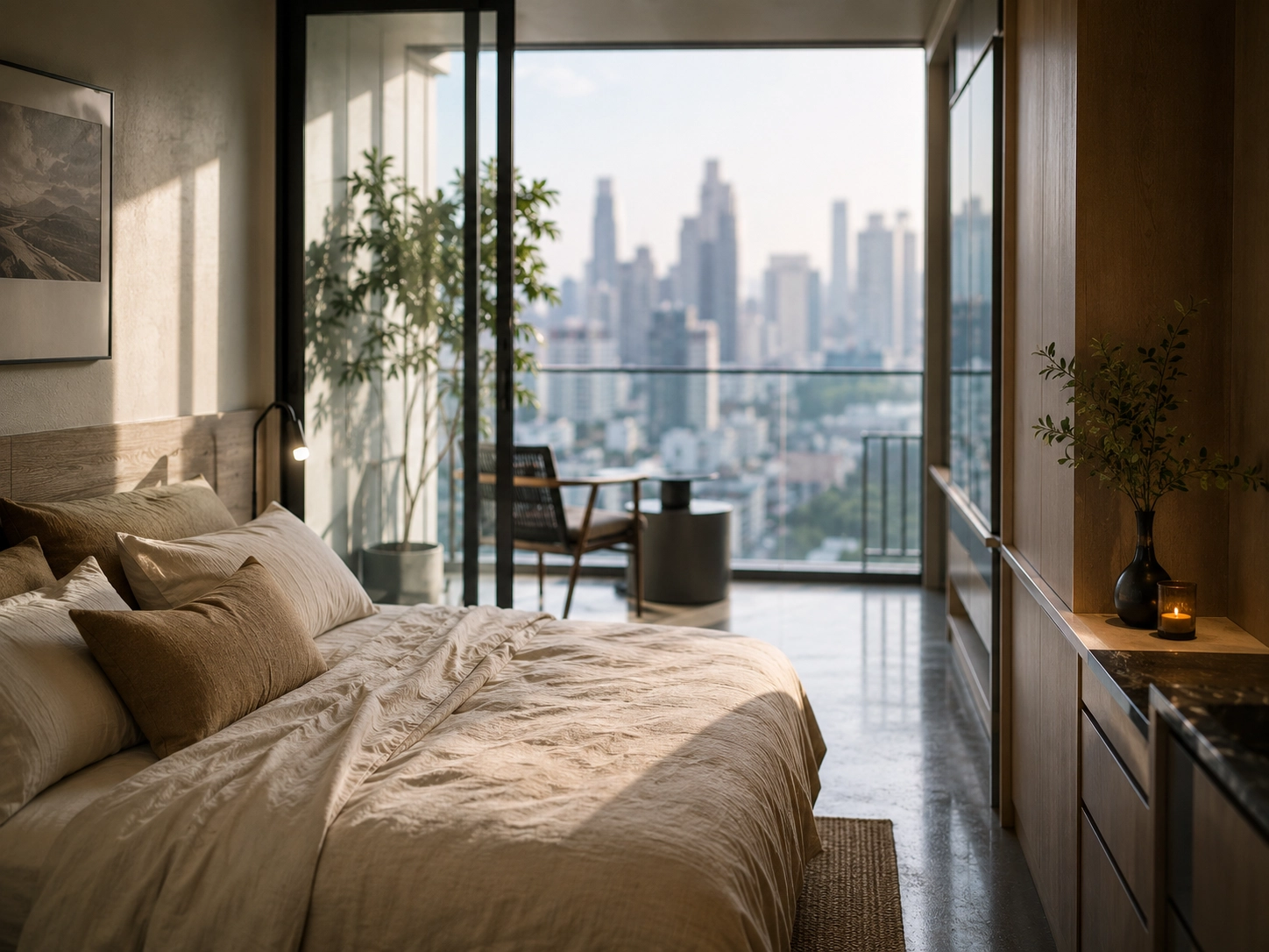 🏝 Lifestyle & Tourism, 🌏 SEA Market Insights | The Generation of Renters in Southeast Asia: Why Young Professionals Are Delaying Homeownership Modern Bangkok condominium apartment showcasing the type of rental housing popular among Southeast Asia's generation of renters.